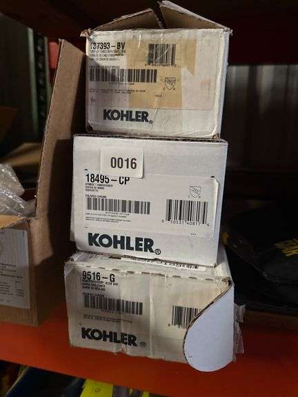 KOHLER ITEMS SLIDE BAR, HANDSHOWER AND DRAIN