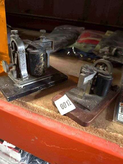 ANTIQUE MORSE CODE TELEGRAPH UNITS