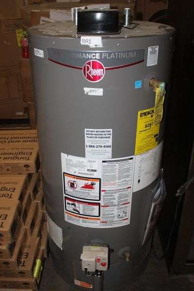 MSRP: $1,099.00] Rheem Performance Platinum 50 Gal. Short 12 Year ...