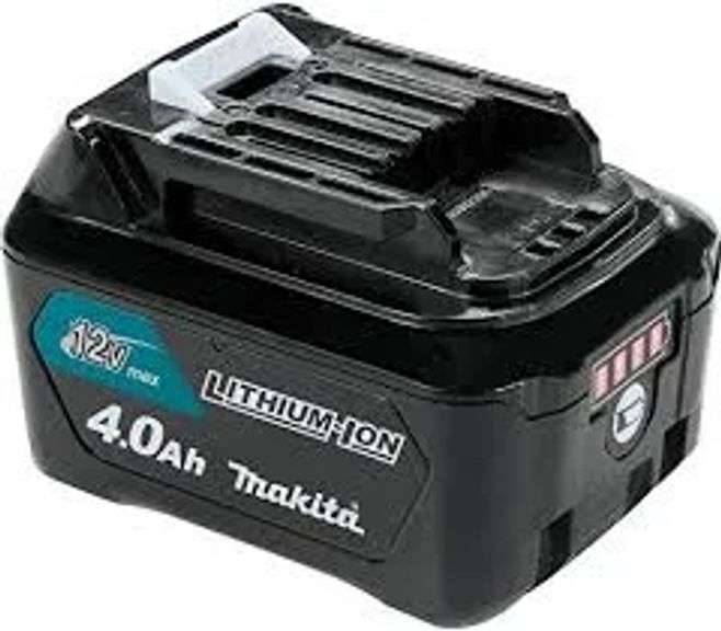 Makita BL1041B 12V max CXT Lithium-Ion 4.0Ah Battery, Black retail $79.99