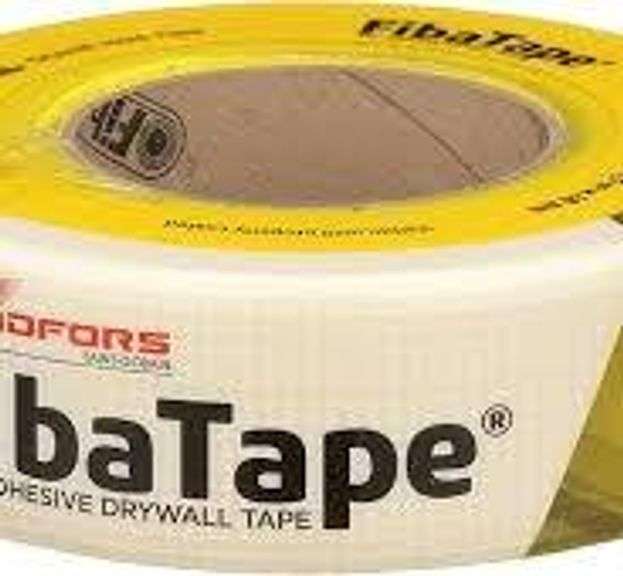 Saint-Gobain FDW6429-U FibaTape Drywall Joint Tape, 1-7/8-Inch x 300-Feet, Yellow $10.98 each
