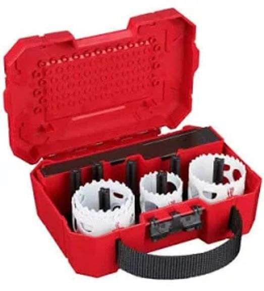 MILWAUKEE HOLE DOZER 8 pc RETAIL $80