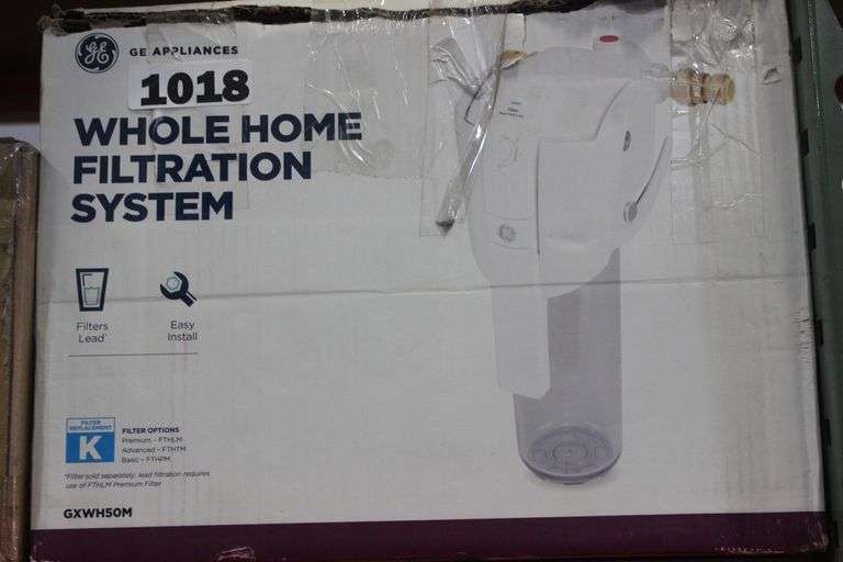 GE APPLIANCES WHOLE HOME FILTRATION SYSTEM # GXWHSOM $39.86