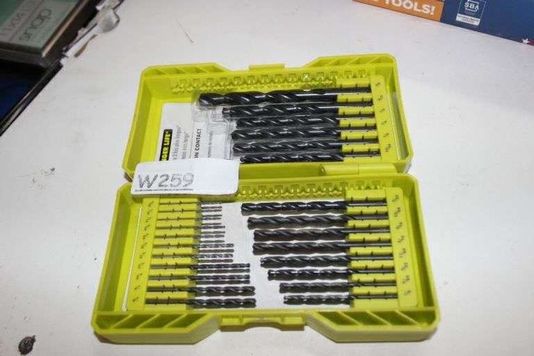 Black Oxide Round Shank Twist Drill Bit Set (25-Piece) Retail:$20