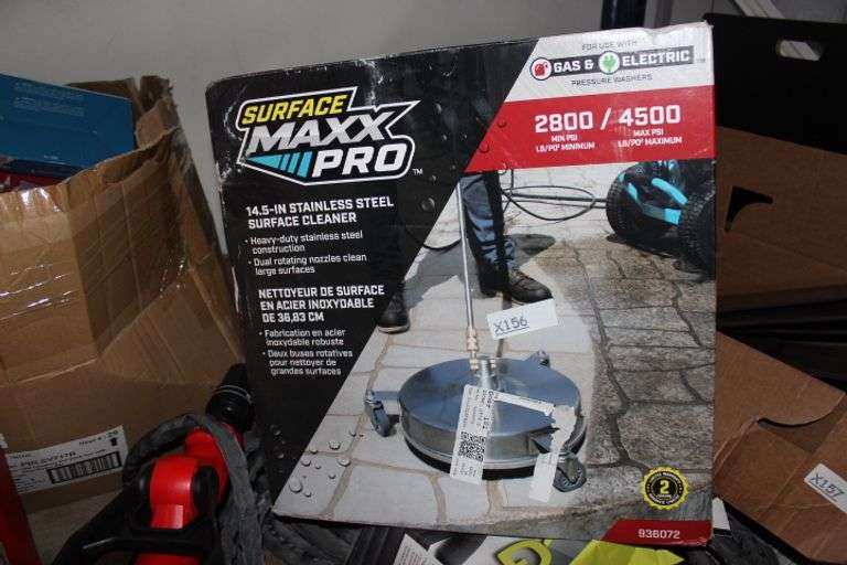 Smx Pro 4500 Psi Surface Cleaner Retail:$149