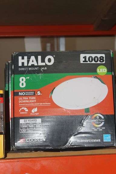 HALO DIRECT MOUNT -HLB 8"LED  ULTRA DOWN LIGHT #HLB8169FS1EMWR