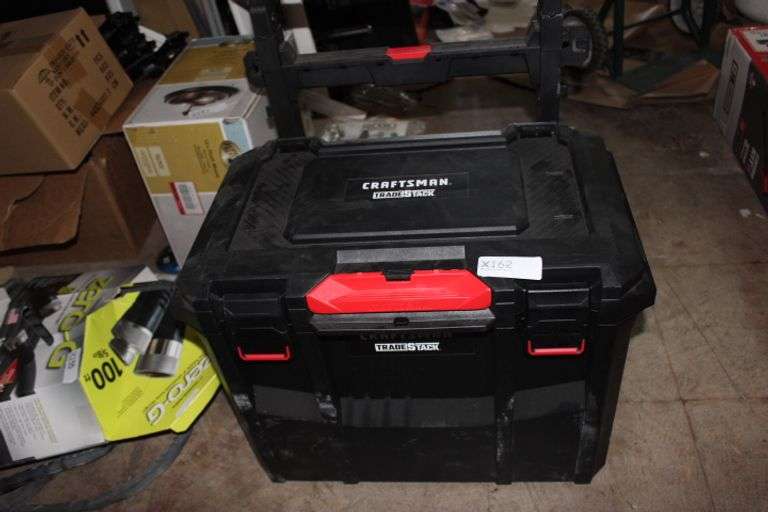 Craftsman Tradestack 22.5-In W X 23.625-In H X 18-In D Black Structural Foam Rolling Tool Box Retail:$70
