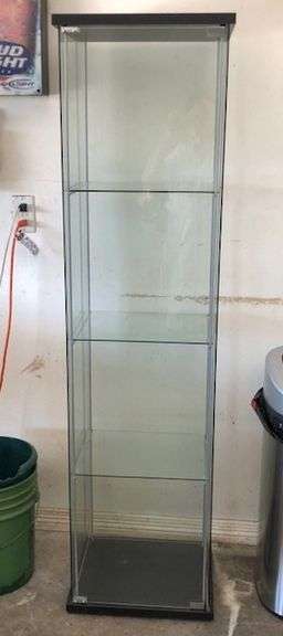 Glass Display 5.5 ft Tall