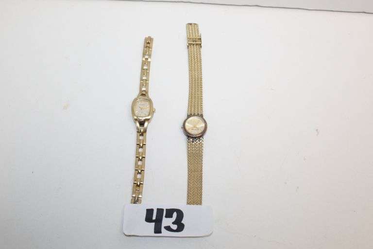 MICHAEL KOHRS & FOSSIL GOLD TONED WOMENS WATCHES