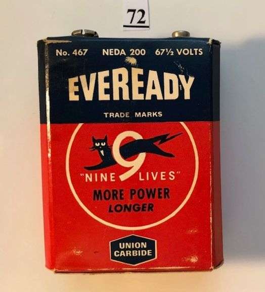 Eveready 67-1/2 Volt Battery