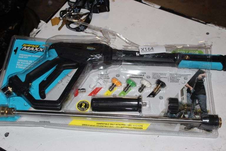 Blue Hawk 4000 Psi Pressure Washer Gun Kit Retail:$59.98