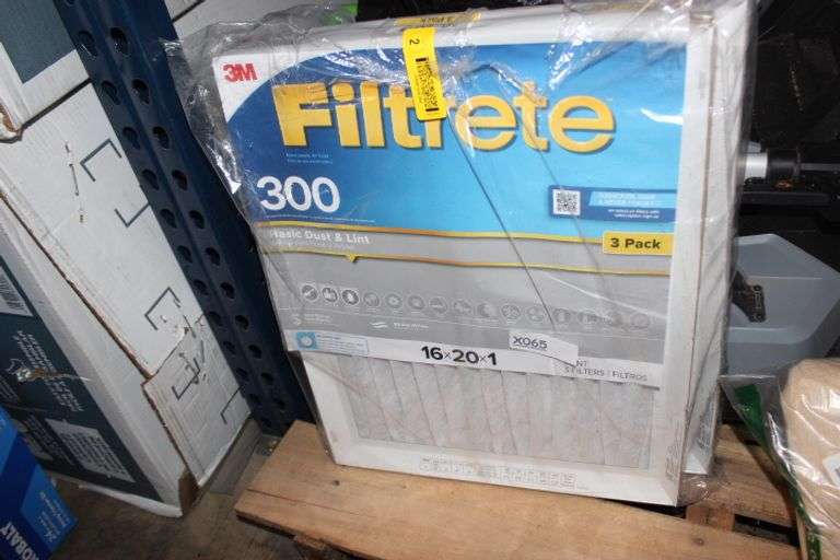 16-In W X 20-In L X 1-In 5 Merv 300 Mpr Basic Dust And Lint Electrostatic Air Filter (3-Pack) Retail:$13.96