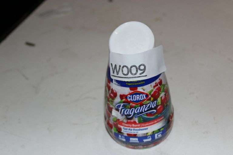 Clorox 1035844 6 Oz Fraganzia Cherry Burst Scent Gel Air Freshener Retail:$8