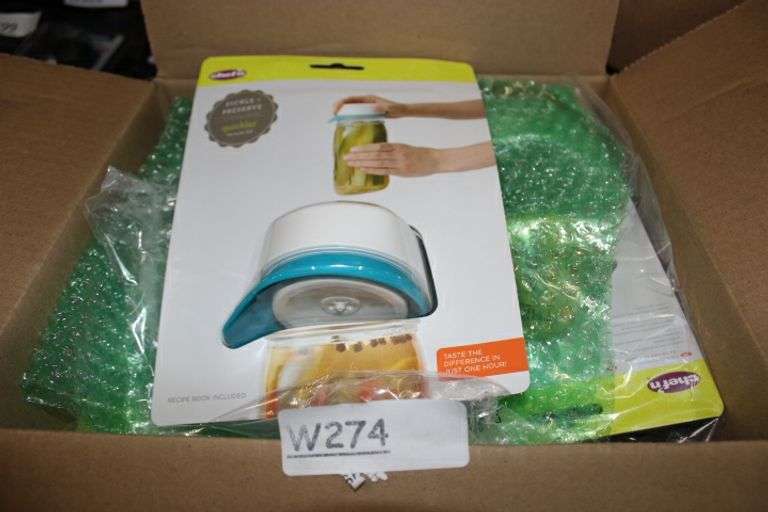 Chef'N Quickler 3 Pcs Pickling Kit Grade:A Retail:$35 Retail:$35