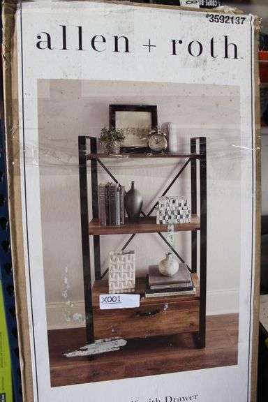 A+R Freestanding Shelf W/ Drawer Retail:$149.98