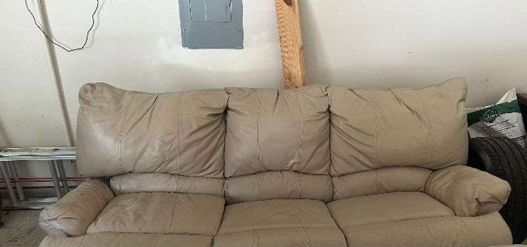 Leather Sofa Bed