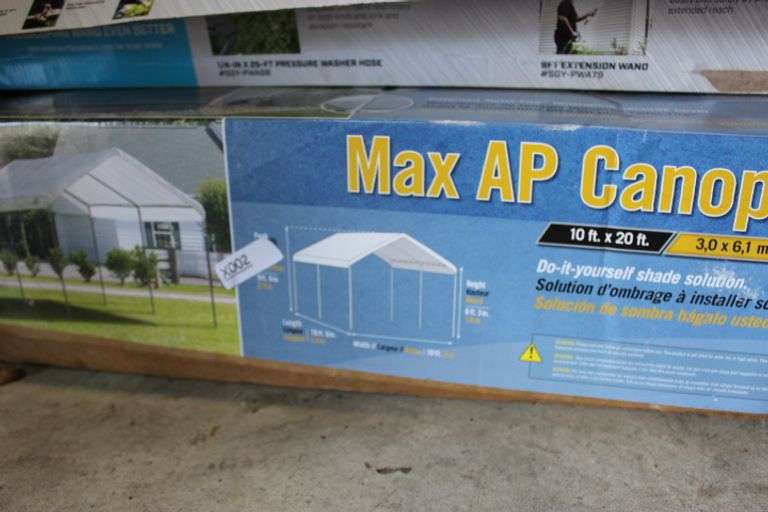 White 10Ftx20Ft Canopy Retail:$182.76