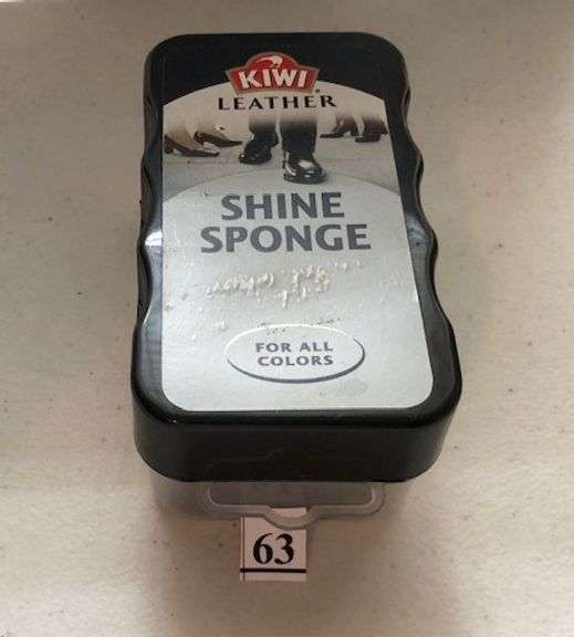 Kiwi Leather Shoe Shine Sponge