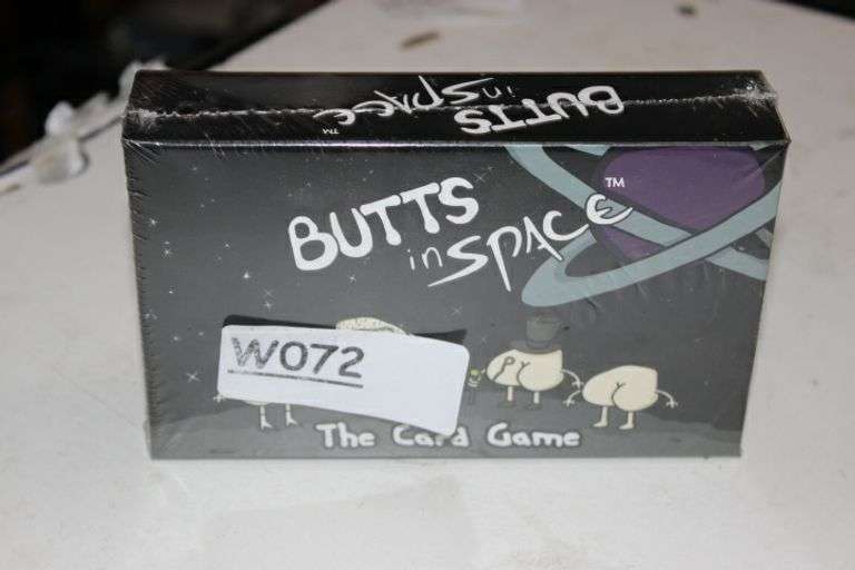 Butts In Space Classic Card Game By The Dusty Tophat Retail:$30