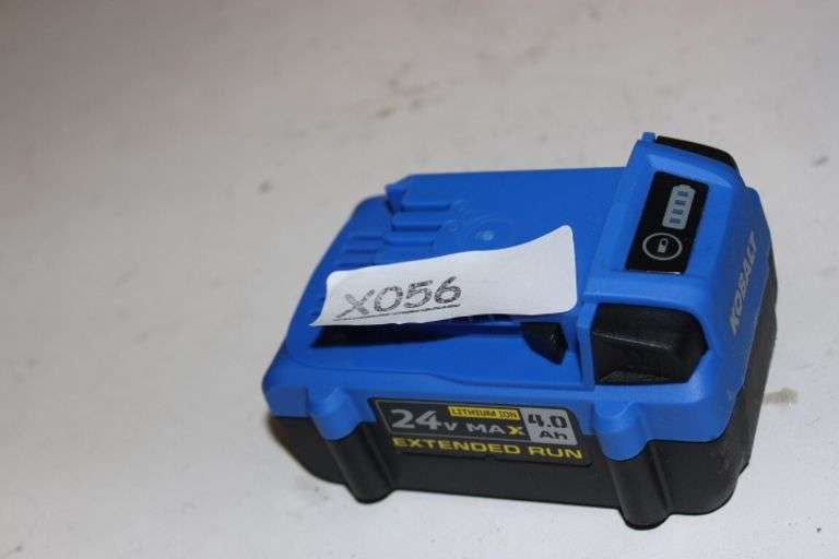 Kobalt 24-V Lithium Battery (4 Ah) Retail:$70