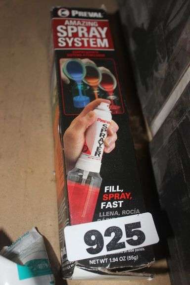 PREVAL AMAZING SPRAY SYSTEM
