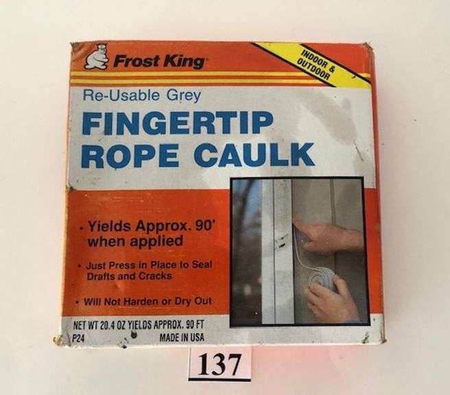 Frost King Fingertip Rope Caulk