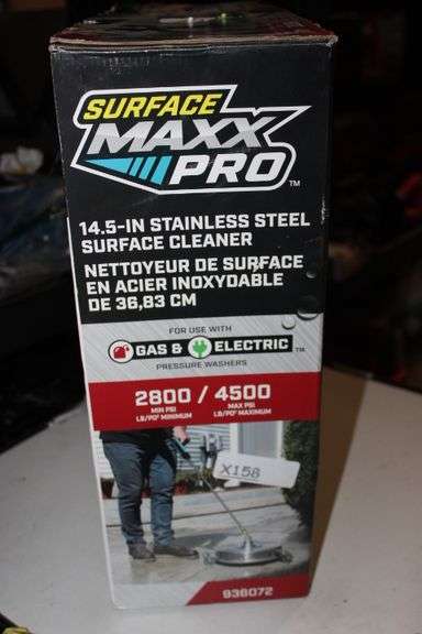 Smx Pro 4500 Psi Surface Cleaner Retail:$149