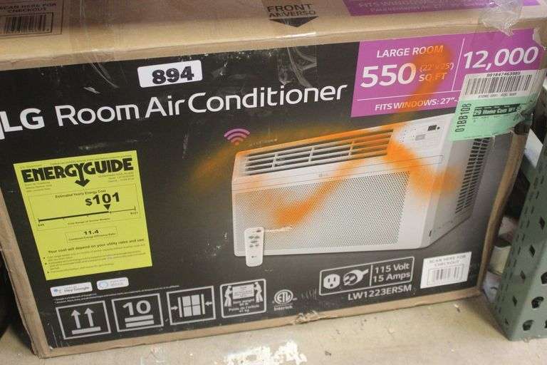 12,000 BTU Smart Wi-Fi Enabled Window Air Conditioner
RETAIL $494.00