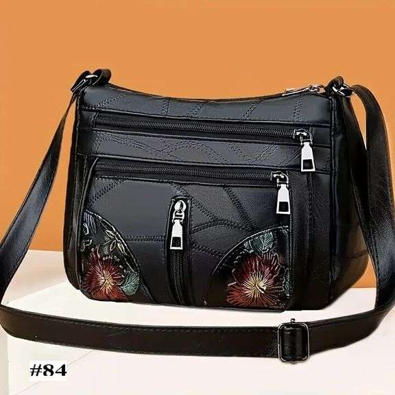 Black Leather Purse