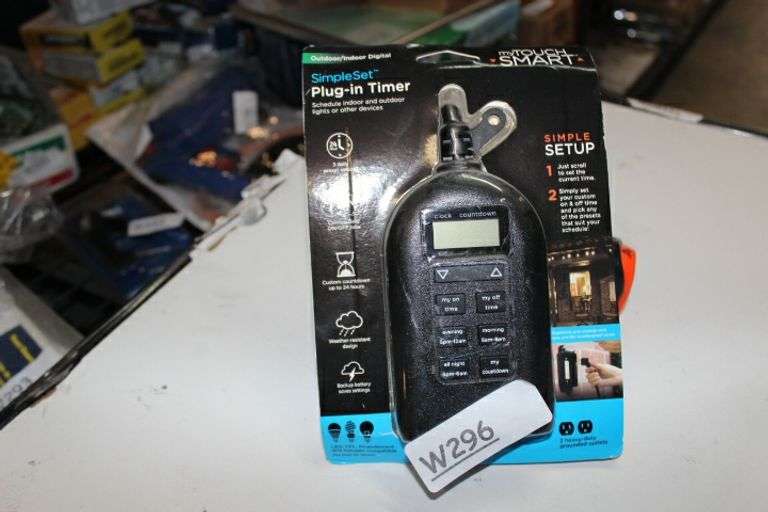 Jasco Products Company 26898-P2 Touch Out Dgtl Timer Retail:$40