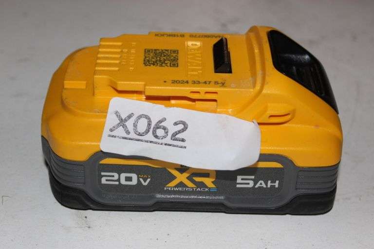 Dewalt Powerstack 20V Lithium-Ion 5.0Ah Battery Pack Retail:$174