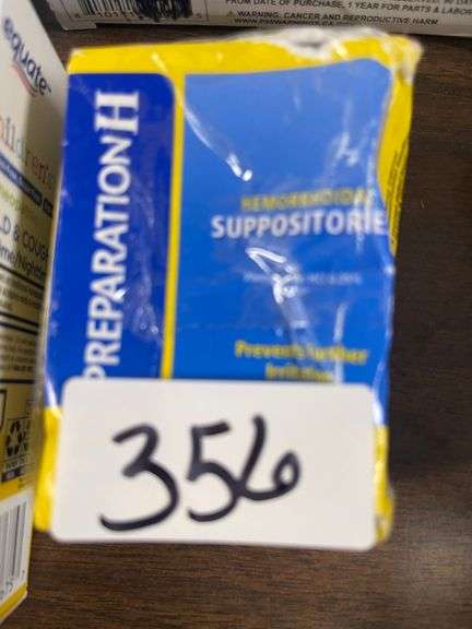 PREPARATION H SUPPOSITORIES