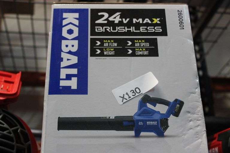 Kob 24V 500-Cfm Leaf Blower[Tool Only] Retail:$149