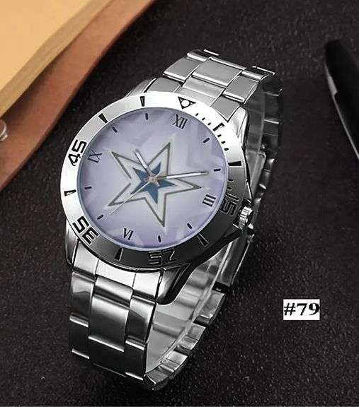 Dallas Cowboys Stainless Steel Quartz Watch