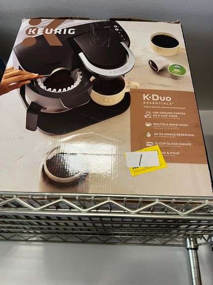 KEURIG K-DUO ESSENTIALS COFFEE MAKER