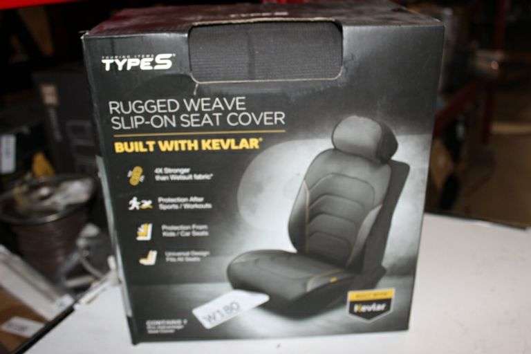 Type S Rugged Weave Slip-On Seat Cover (2-Pack) Retail:$59