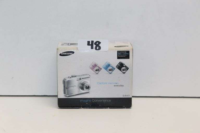 SAMSUNG S860 DIGITAL CAMERA