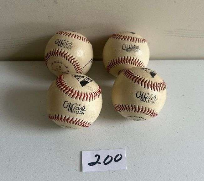 4 Baseballs