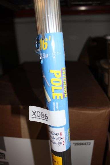 16-Ft Ettore Extension Pole Retail:$28.78