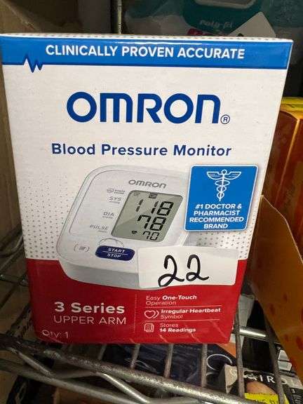 OMRON BLOOD PRESSURE MONITOR