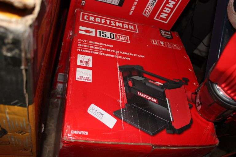 Craftsman 15 Amp Electric Benchtop Thickness Planer Retail:$350