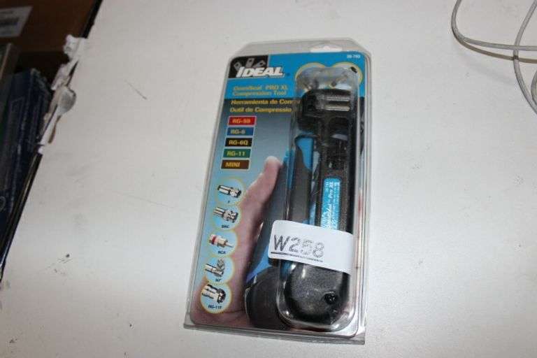 Ideal 30-793 Dieless Crimper,Rg-11, Mini,6-7/8" L 4Ujp5 Retail:$93