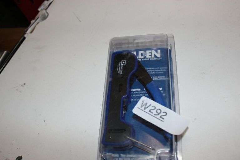 Belden Coaxial Compression Tool For F-Connectors Rg59 Or Rg6 Retail:$14