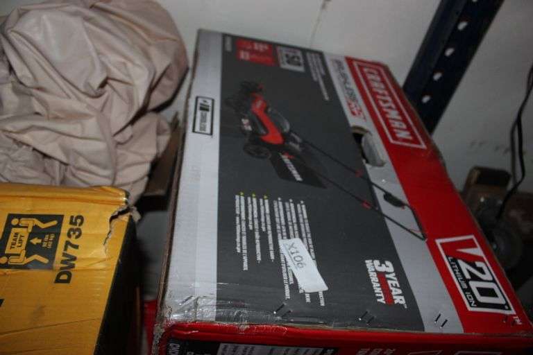 Craftsman V20 2X20V Cmcmw220P2 20 In. Battery Lawn Mower Retail:$330