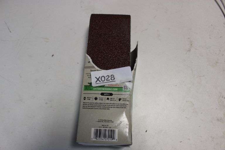 Gator Belt Sanding A/O 40Grit 3X21In Retail:$13