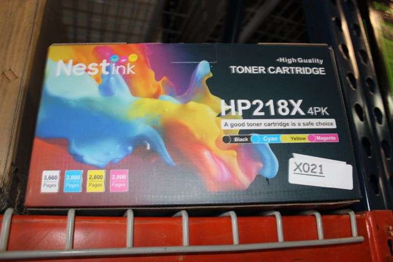 218X Toner Cartridges 4 Pack (No Chip) High Yield Replacement For 218X 218A Toner Cartridges W2180A W2180X For Color Pro Mfp 3301Fdw 3201Dw 3301Cdw 3301Sdw Printer W2180A W2180X Ink (B/C/Y/M) Retail:$105