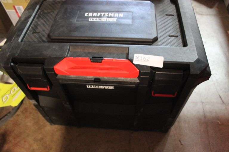 Craftsman Tradestack 22.5-In W X 23.625-In H X 18-In D Black Structural Foam Rolling Tool Box Retail:$70