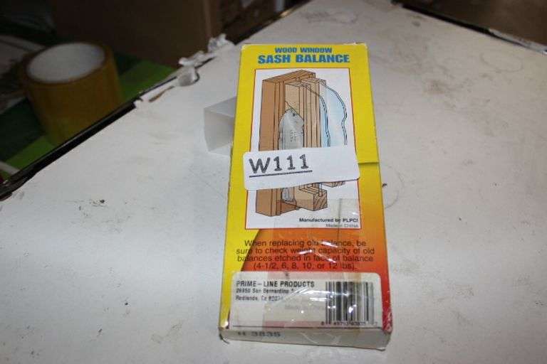 16 Lb. Wood Sash Balance Steel Retail:$30.14