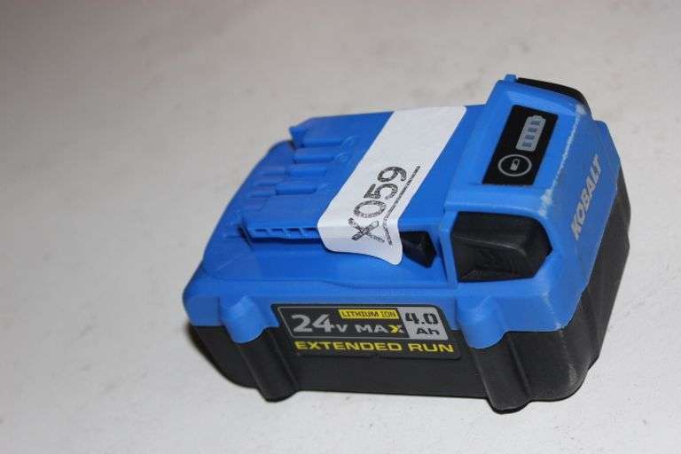Kobalt 24-V Lithium Battery (4 Ah) Retail:$70