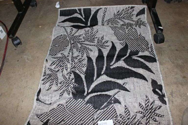 Lydia Rugs And Decor 80 X 150 Cm Lepoard Print [F1] Grey Rug Retail:$125